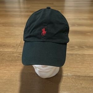 Vintage Polo Ralph Lauren leather strap hat